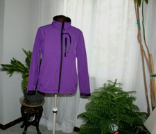 Pulse Nice Purple Jacket With Removable Hood Sz L