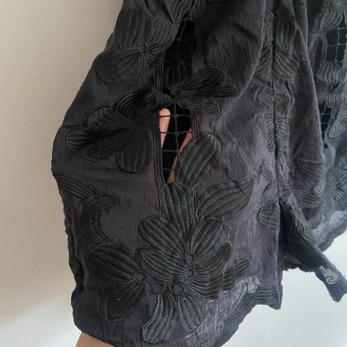 Alice McCall Playsuit Size 10 Shake It Off Embroidered Lined Cotton Silk Romper - Picture 5 of 14