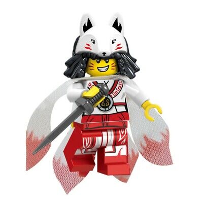 njo521 Lego Ninjago 70678 70671 - Akita Minifigure with Wolf njo521 Lego Ninjago 70678 70671 - Akita Minifigure with Wolf