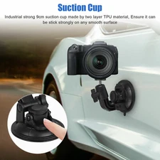 Triple Suction cup car holder Mount for GoPro Hero digital SLR cameras