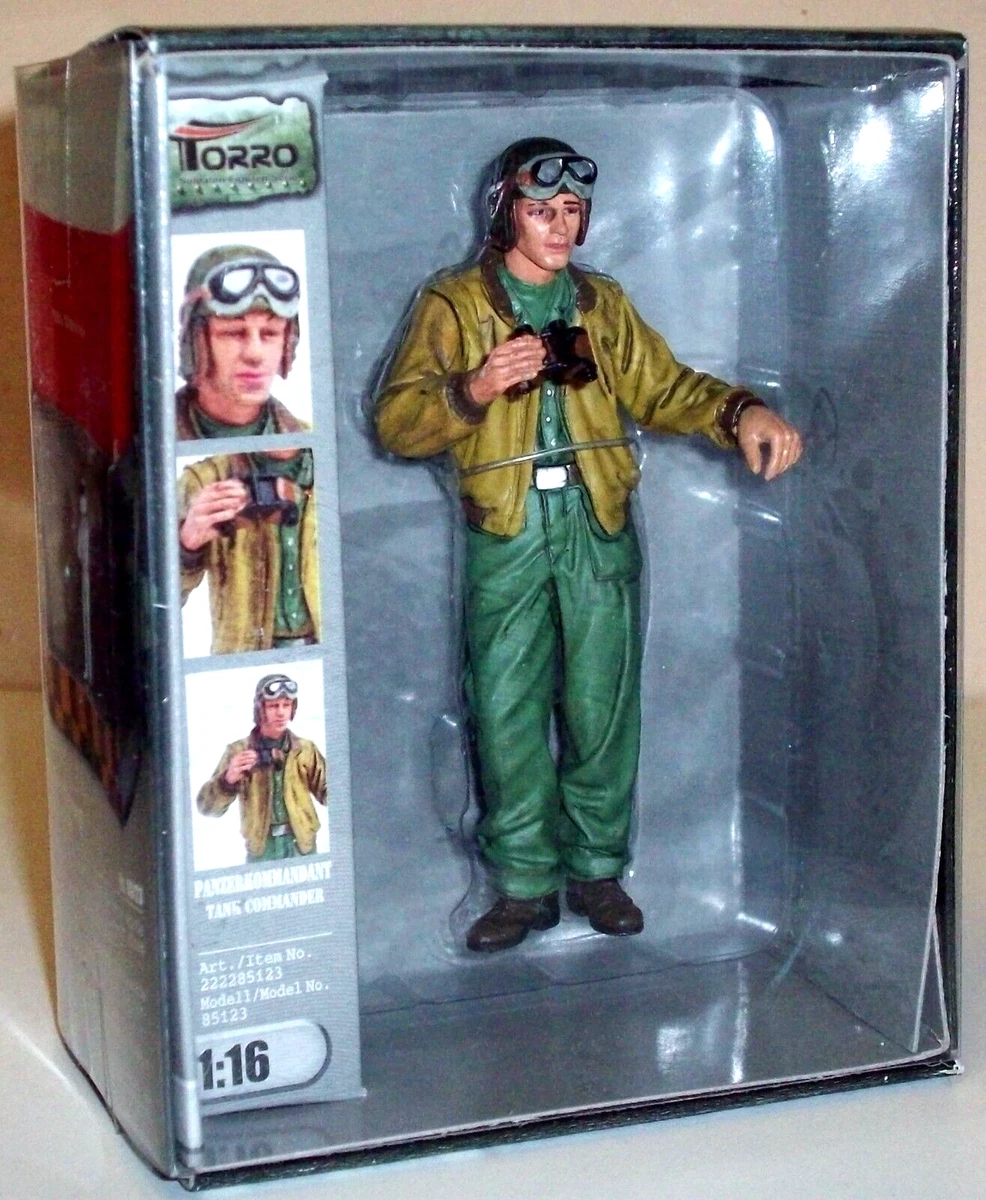 Figura Capitano Fanteria Torro Scala 1:16 - WWII, Per Carri Armati RC, Nuova