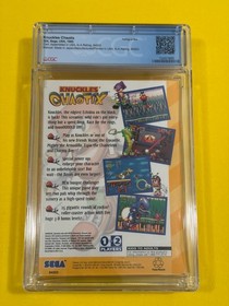 Knuckles Chaotix (1st Print, CGC 7.5 (9.4 Cart!), Sega Genesis 32X) not WATA PSA
