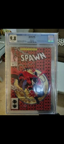 SPAWN #300 CGC 9.8 McFARLANE AMAZING SPIDER-MAN #300 HOMAGE Image 2019 Cover J