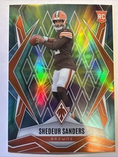 2025 Phoenix Shedeur Sanders Gold /10 Rookie RC #154 Cleveland Browns