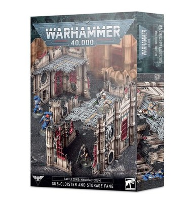 Battlezone: Manufactorum   Sub-Cloister and Storage Fane Warhammer 40K