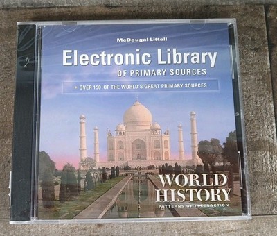 World History: Patterns of Interaction : Electronic Library of Primary BRAND NEW