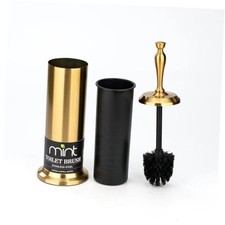 Toilet Brush, Toilet Bowl Brush with Extra Long Handle Durable Aged Brass