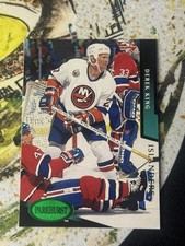Derek King #119 1993 Parkhurst Emerald Ice New York Islanders Hockey Card NHL NM