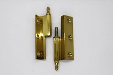 Oni Möbelband Stilband 230 Zierkopf K D 7,5 Höhe 60mm Messing hochgl. pol. Links