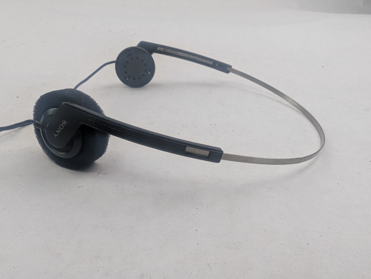 Vintage 80s Sony Mdr-010 Dynamic Stereo Walkman Headphones