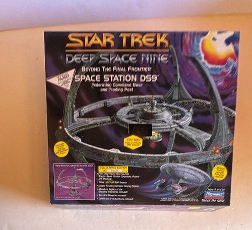 Star Trek Deep Space Nine DS9 Space Station Playmates 6251 Boxed 1994 Collecto - Picture 3 of 11