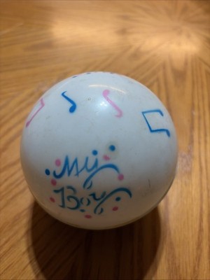 Vintage Roly Poly Type Chime Ball Musical Baby My Boy