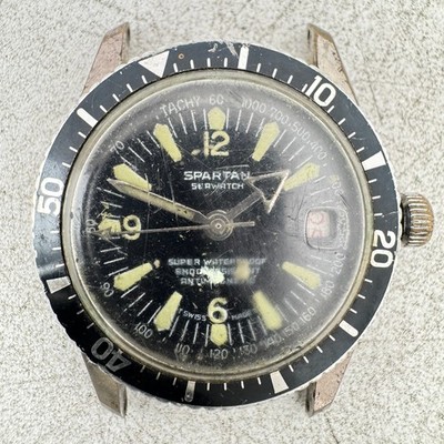 Vintage 37mm Spartan 1 Jewel Men's Mechanical Wristwatch Bettlach 8800