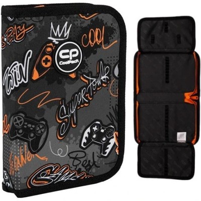 COOLPACK ETUI FEDERTASCHE CLIPPER - GAMER LEER NEU