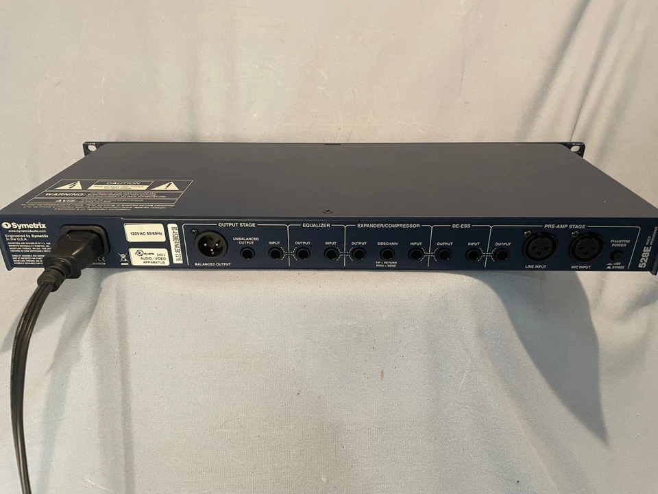 Symetrix 528E Voice Processor - Good working condition - ProSoundUniverse. - Image 2 of 4