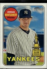 Jordan Montgomery 2018 Topps Heritage New York Yankees #180b