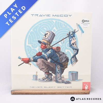 Travie McCoy Never Slept Better Orange Limited Edition LP Vinyl Record - NEW