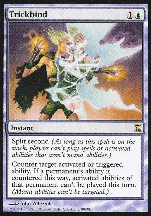 Trickbind - Medium Play MTG Time Spiral