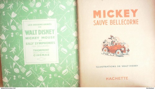 Walt Disney Mickey sauve Bellecorne # 13 Edit Hachette Eo 1937 - Picture 3 of 6