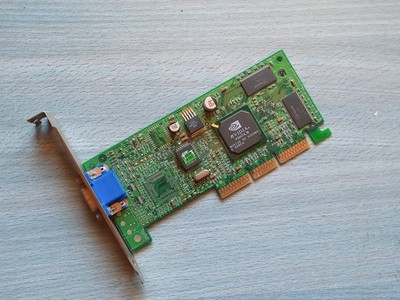 Grafikkarte MSI MS-8830 NVIDIA Vanta 16MB AGP 4X VGA - Retro PC Windows 98/2000