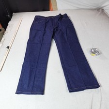Vintage Wrangler Hero Jeans Mens 42x32 Blue Dark Wash Classic Straight Denim USA