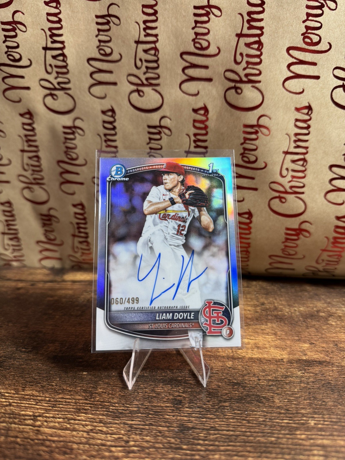 2025 Bowman Draft Chrome Liam Doyle Refractor Autograph /499 #CPA-LD MINT 🔥