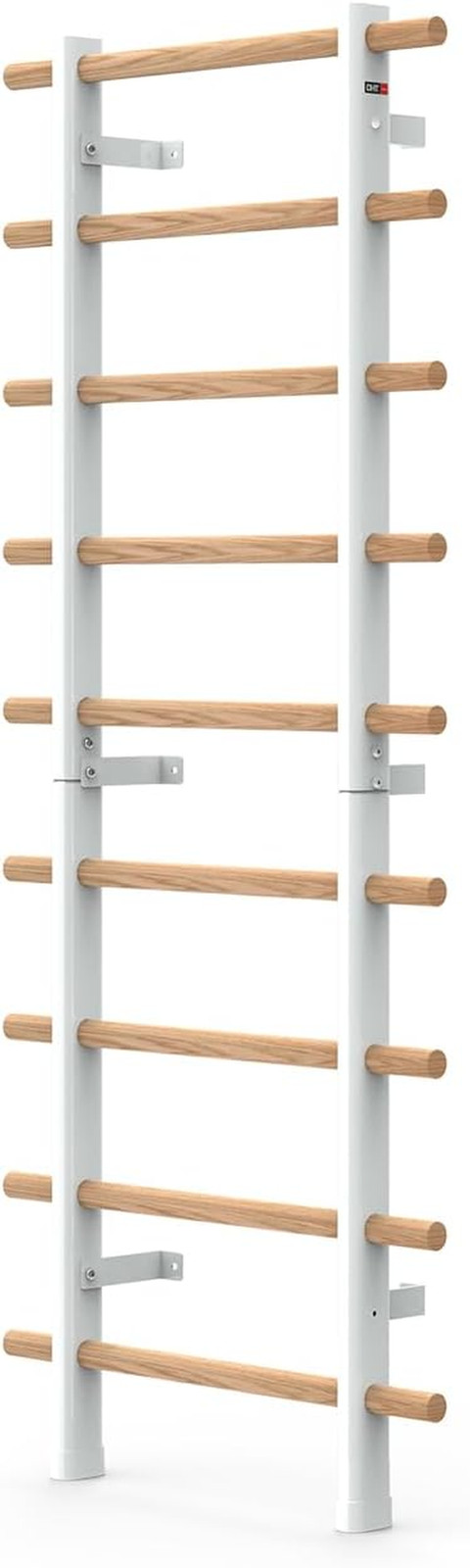 Barra de Puesto de Madera DHT, Entrenador Sueco de Suspensión de Escalera con 9 Varillas Estratégicas, para