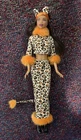 Vintage 2002 Mattel Masquerade Party Cheetah Barbie Doll