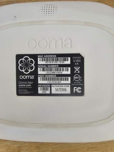 Ooma Phone Genie VoIP Home Phone Service - White (100-0474-100) - Bild 2 von 2