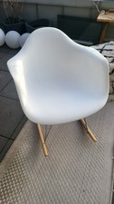 Schaukelstuhl Look A Like Vitra Eames Weiss