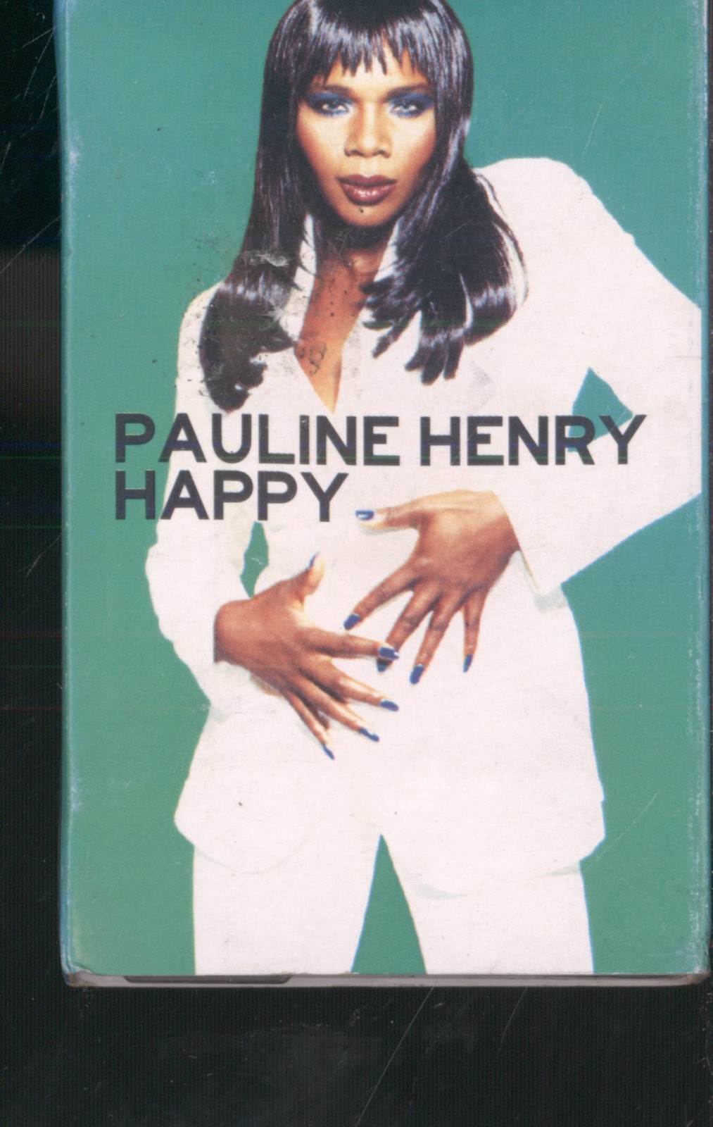Pauline Henry Happy cassette UK Sony Soho Square 1996 cassette single - plays