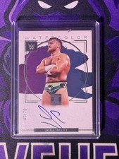 2023 Panini Impeccable WWE Joe Coffey Water Color Auto #46/75