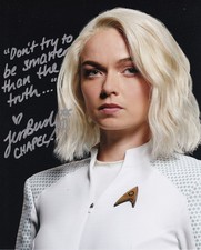 Jess Bush signed autograph 20x25cm Star Trek in person autograph COA