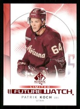 2024-25 SP Authentic Limited Red #157 Patrik Koch FW