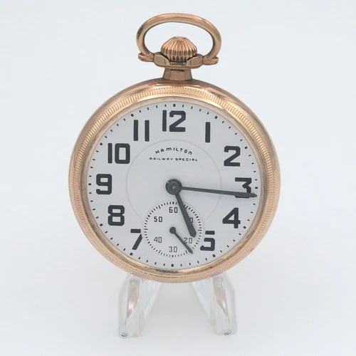 Antique Hamilton “950B” 23 Jewel 10K Gold Filled Pocket Watch