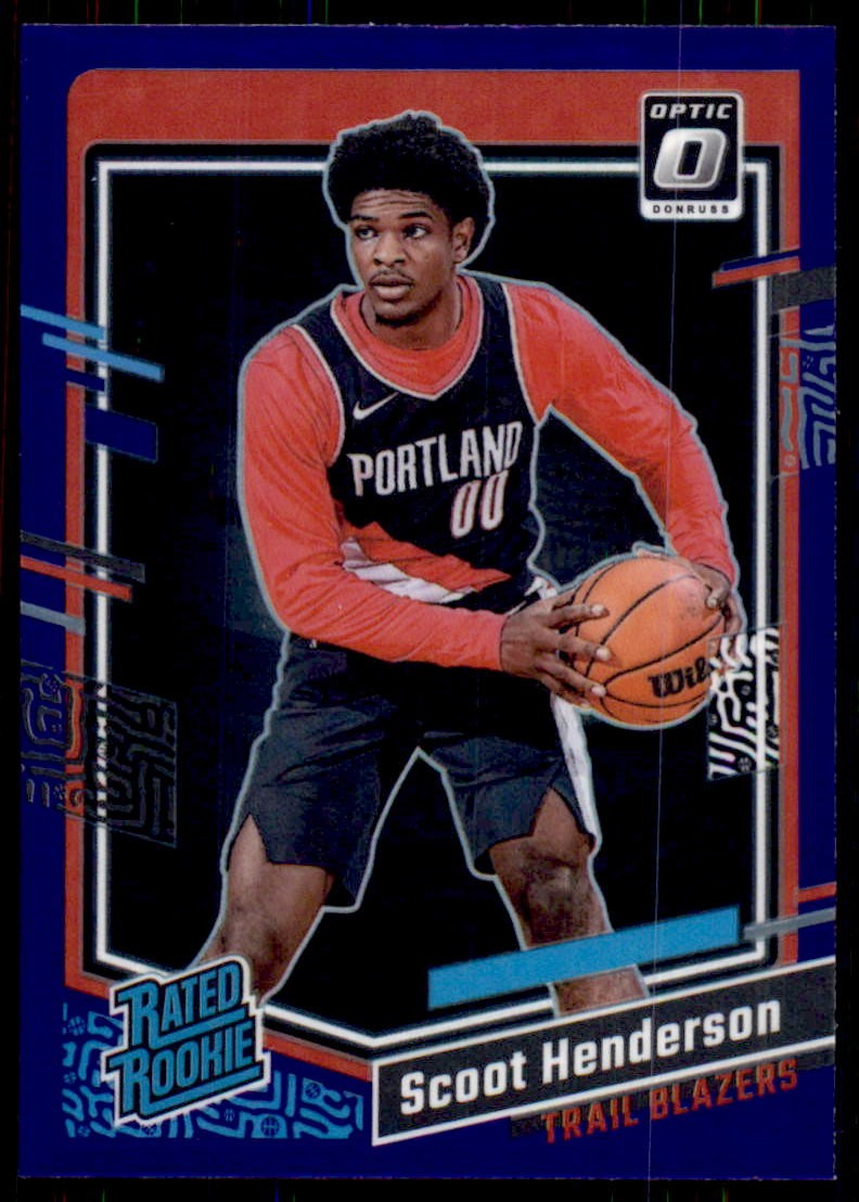 2023-24 Donruss Optic #239 Scoot Henderson Purple Rookie