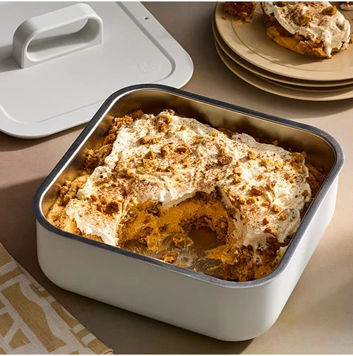 Избалованный шеф-повар: 2 кварты (1,9 л) квадратная изолированная сервировочная чаша — бесплатная доставка - Изображение 4 из 4