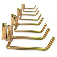 E-Track Heavy Duty Shovel Hanger for Store Long Handled Tools, Large 4 Pack