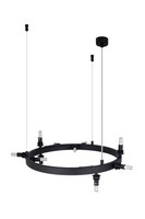 Moderne HäNgelampen 10X40W/G9 Schwarz Matt IP20 - Perfekt FüR Jede Wohnung