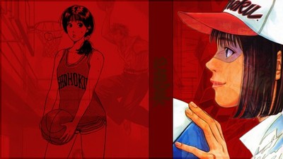 Anime slam dunk comic party girls basketball Custom Gaming Mat Desk