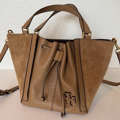 Tori Burch   McGraw Drawstring Satchel   Tiramisu   $548