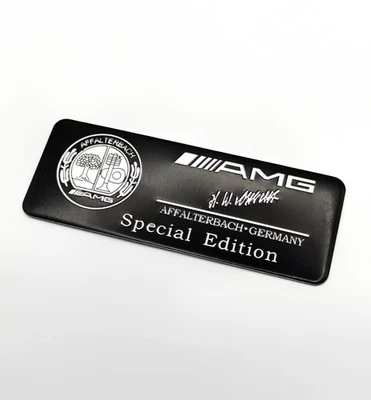 MERCEDES-BENZ Mercedes Benz AMG Apple Tree Special Edition Emblem Badge Styling Sticker Black