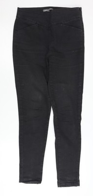 Laura Ashley schwarze Damen Jegging Slim Jeans Größe 8