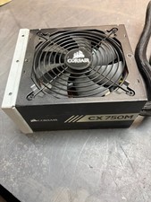 Corsair CX750M 75-002019 750W Desktop Power Supply Tested Working