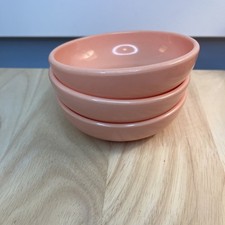 Harmony House Catalina Pink Melmac 3 Dessert Berry Bowls #205
