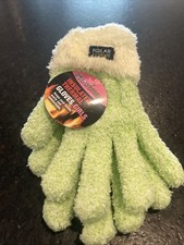 Polar Extreme Insulated Thermal Gloves Girls Green- NWT