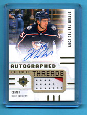 24-25 UD ULTIMATE Luca Del Bel Belluz ROOKIE PRO THREADS AUTO /199