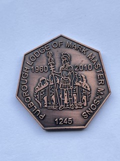 Masonic Token/Penny. Pulborough Lodge of M.M.M no 1245. Please See notes.