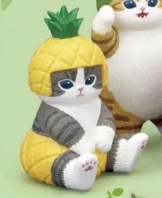 Gacha Mofusand Fruit Nyan Cat Figure Collection Capsule Toy Pineapple