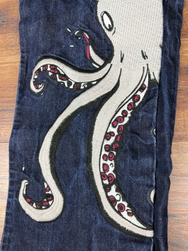 Evisu Jeans 36 Vintage Y2K Denim Pants Squid - Picture 7 of 14